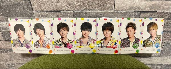 Kis-My-Ft2／オリジナルフォトカード（7枚綴り）「CD Sha lala★Summer Time」ツアー会場予約特典