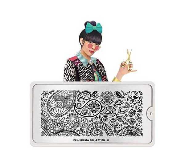 Moyou London ネイルスタンププレート FASHIONISTA11