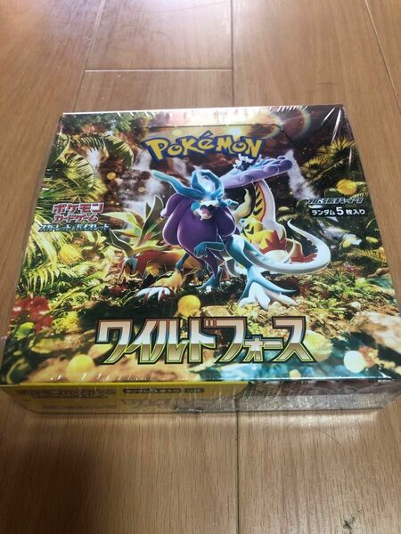 ポケモンカードゲーム ワイルドフォース 1BOX シュリンク付き