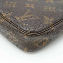 LOUIS VUITTON ルイ ヴィトン モノグラム ポシェット アクセソワール アクセサリーポーチ ハンドバッグ_画像3