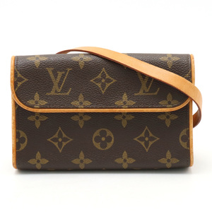 LOUIS VUITTON ルイ ヴィトン モノグラム ポシェット フロランティーヌ ウエストポーチ ヒップバッグ 2WAY