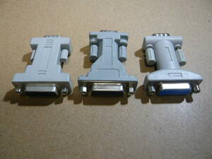 送料無料◆PC-98 VGA 変換アダプタ ３個セット 作動品