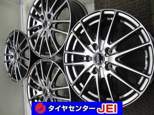 16インチ エクシーダー 6.5J+53 114.3 ノア/ヴォクシー 中古アルミホイール【4本セット】送料無料(A16-4697）