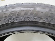 送料無料!! 225-45R17 8.5分山 ヨコハマ ブルーアースAE51 2022年製 中古タイヤ1本(GM-5780）_画像5