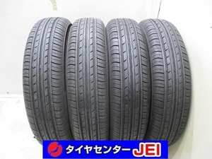 145-80R13 9.5-9分山 ヨコハマ ブルーアースES32 2023年製 中古タイヤ【4本】送料無料(M13-6252）