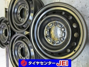 15インチ トヨタ ハイエース純正 6J+35 139.7 新車外し 中古ホイール【4本セット】送料無料(SW15-3856)