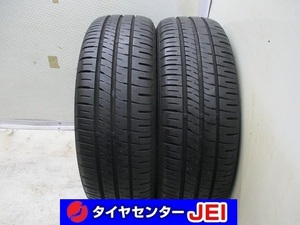 175-55R15 8.5-9分山 ダンロップ エナセーブEC204 2022年製 中古タイヤ【2本】送料無料(M15-6295）