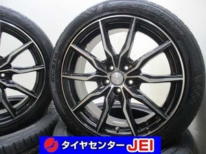 17インチ B-WIN 215/45R17 7J+48 100 プリウス/BRZ/86 クムホ 新品タイヤホイール【4本セット】 送料無料(MA17-3998）