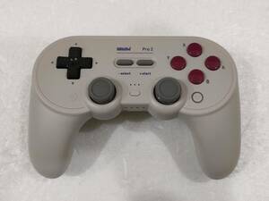 訳アリ品 8BitDo Pro 2 Bluetooth コントローラー ゲームパッド Gクラシックバージョン 美品 正規品