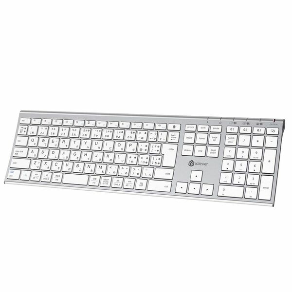 iClever キーボード Bluetooth ワイヤレスキーボード Keyboard