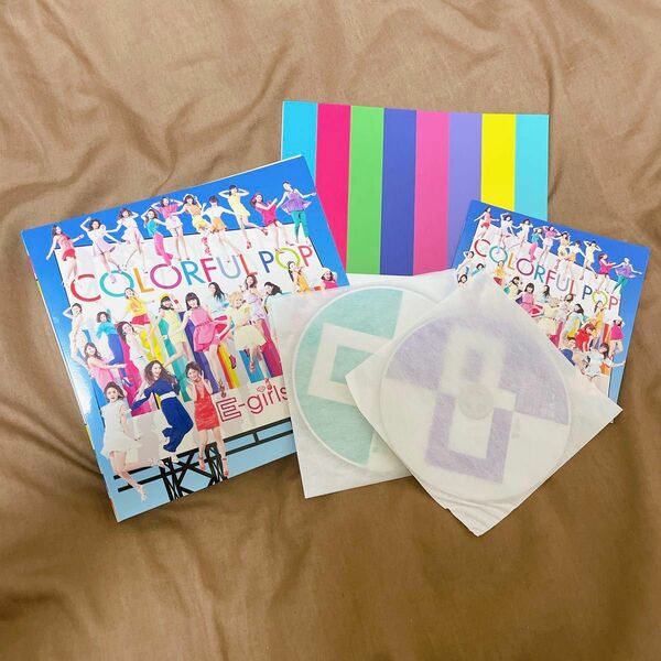 E-girls 「COLORFUL POP」 CD DVD