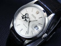 ロレックス オイスターデイト プレシジョン ROLEX OYSTERDATE PRECISION 6694 Silver Dial メンズ手巻き ( 極美品、OH済み )_画像2