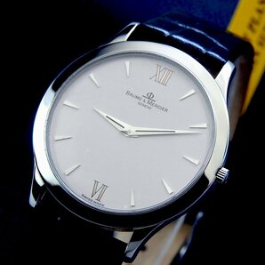 BAUME & MERCIER ボーム&メルシエ CLASSIMA Steel メンズ クォーツ ( 美品 ,電池新品) / 35mmの画像2