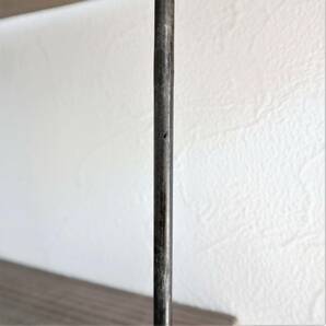 wood iron shelf 565*300*110 アイアン シェルフ ローボード 木 鉄 アンティーク インダストリアル 棚 トイレ キッチン 玄関 収納の画像2