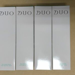 DUO デュオ ザ 薬用バイタルバリアウォッシュ 75g×4本　洗顔料　敏感肌　※3月末までのお値段です。　クレンジングバーム