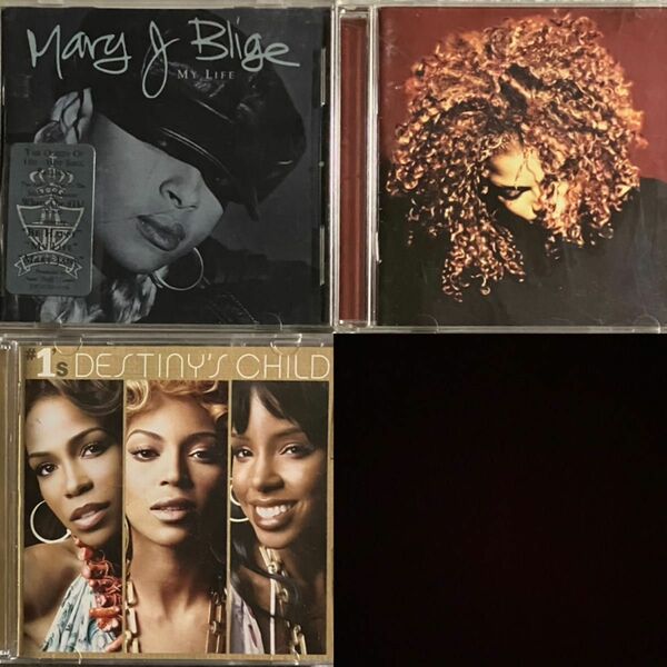 R&B 3枚セット Mary J. Blige, Janet, destiny's child
