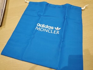 新品同様　レア　adidas アディダス × MONCLER モンクレール　コラボ　大きな収納袋　BAG