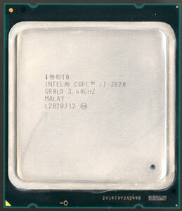 Intel core i7-3820 【中古】