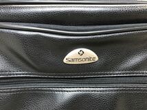 (D) Samsonite サムソナイト ブリーフケース ブラック 2way バッグ (ma)_画像2