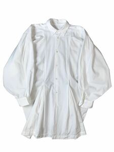 (D) COMME des GARCONS Comme des Garcons AD1988 80s Vintage do Le Mans sleeve shirt One-piece M white 