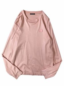 (D) Acne Studios Acne s Today oz long sleeve T shirt S pink series cut and sewn 