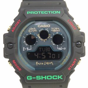 160s【未使用】CASIO カシオ G-SHOCK FACETASM コラボレーションモデル DW-5900FA-1JR クオーツ 腕時計