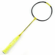 116 【未使用】YONEX ヨネックス NANOFLARE 1000 Z ナノフレア NF-1000Z 4U6 ライトニングイエロー バドミントン ラケット フレームのみ_画像1