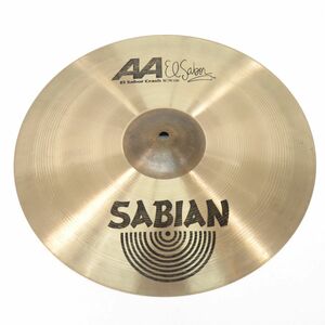 095 SABIAN セイビアン AA El Sabor エル・サボール Crash クラッシュ シンバル 16" 本体のみ ※現状品