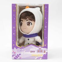 030 BTS Tiny Tan Jung Kook ジョングク ぬいぐるみ・スノードーム・ケーブルプロテクター セット ※中古(未開封あり)_画像2