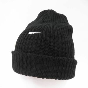 145s DESCENDANT ディセンダント Corps Beanie ビーニー ニット帽 フリーサイズ ※中古