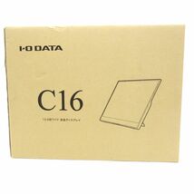 099 IODATA アイ・オー・データ 15.6型モバイルディスプレイ LCD-CF161XDB-M ※中古_画像1