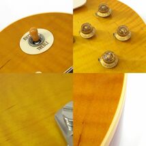 092s☆Gibson Custom Shop ギブソン 1958 Les Paul Standard Reissue LPR-8 レモンドロップ 2016年製 レスポール エレキギター ※中古_画像4