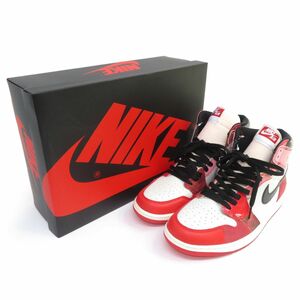 153s【未使用】NIKE ナイキ AIR JORDAN 1 RETRO HIGH OG SP エアジョーダン レトロ スパイダーマン DV1748-601 US11 29cm 箱有