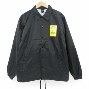 131s APPLEBUM アップルバム &quot;Woman&quot; Coach Jacket コーチジャケット ナイロンジャケット ブラック/L ※中古