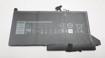 新入荷　DELL　Latitude 7000 7280 7480など用　純正バッテリー　DJ1J0　11.4V　42Wh　ケーブル付　中古動作品 _画像1