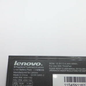 新入荷 lenovo Thinkpad L540 T540p W540 L440 T440pなど用 純正バッテリー 45N1162 45N1163 45N1160 45N1161 10.8V 48Wh 中古動作品 の画像3