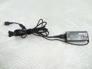  stock sale NEC AC adapter square shape ADP003 20V 2.25A glasses cable attaching used operation goods 