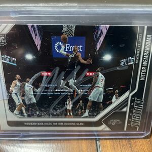 NBA ビクターウェンバンヤマ Victor WEMBANYAMA直筆サインカード Auto 1of1