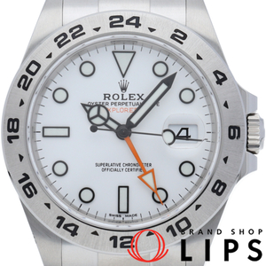 Rolex Explorer 2 Текущая гарантия 216570 (случайная) гарантия коробка SS мужские часы белая готовая красота