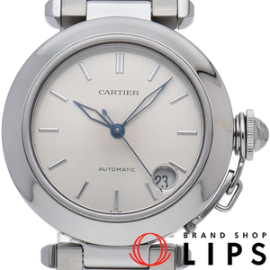  Cartier Pacha C watch 35mm Classic W31010M7 SS unisex clock silver finishing settled beautiful goods middle 