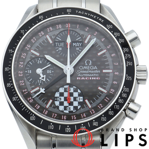 Omega Speed ​​Master Racing Michael Schumacher World Limited 5555 Box 3529.50 Box SS Мужские часы черные