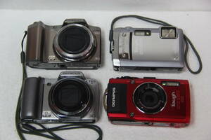 OLYMPUS コンパクトデジタルカメラ まとめて4個セット SZ-10/SZ-11/STYLUS TG-4/TOUGH TG-810 送料無料