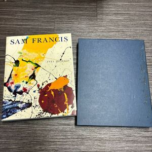 ●オリジナル・リトグラフ 1枚 鉛筆サイン入り●サム・フランシス Sam Francis 作品集 Y.MICHAUD 1992/Yves Michaud/フランス語 ★354