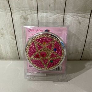 * anime goods * Pretty Soldier Sailor Moon compact mirror IT'S DEMOitsu demo collaboration / magnifying glass / general mirror / double mirror /20 anniversary *A2702-5