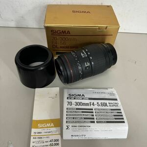 SIGMA DL MACRO SUPER 70-300mm F4-5.6 シグマ　ズーム　マクロスーパー　レンズ　吹屋