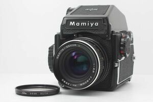 【良品】マミヤ Mamiya M645 MAMIYA-SEKOR C 1:2.8 80mm 完動品 ストラップ・フィルター付 #64