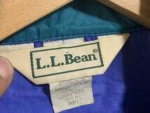 90's L.L.BEAN ナイロンジャケット ハーフジップ NYLON アウトドア OUTDOOR ヴィンテージ VINTAGE アメカジ 古着 USED USA プルオーバー_画像3