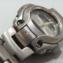 1円～★CASIO G-SHOCK MR-G MRG-130T-8A チタン デジアナ クォーツ 腕時計 メンズ Gショック カシオ★_画像9