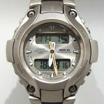 1円～★CASIO G-SHOCK MR-G MRG-130T-8A チタン デジアナ クォーツ 腕時計 メンズ Gショック カシオ★_画像2