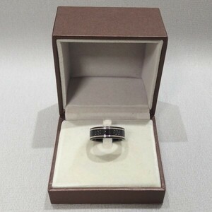 ★ Икона Gucci Thin Band Black Corundum Ring 225985 ИКОНА белого золота Черное кольцо Candom Ring #18 Мужское gucci ★